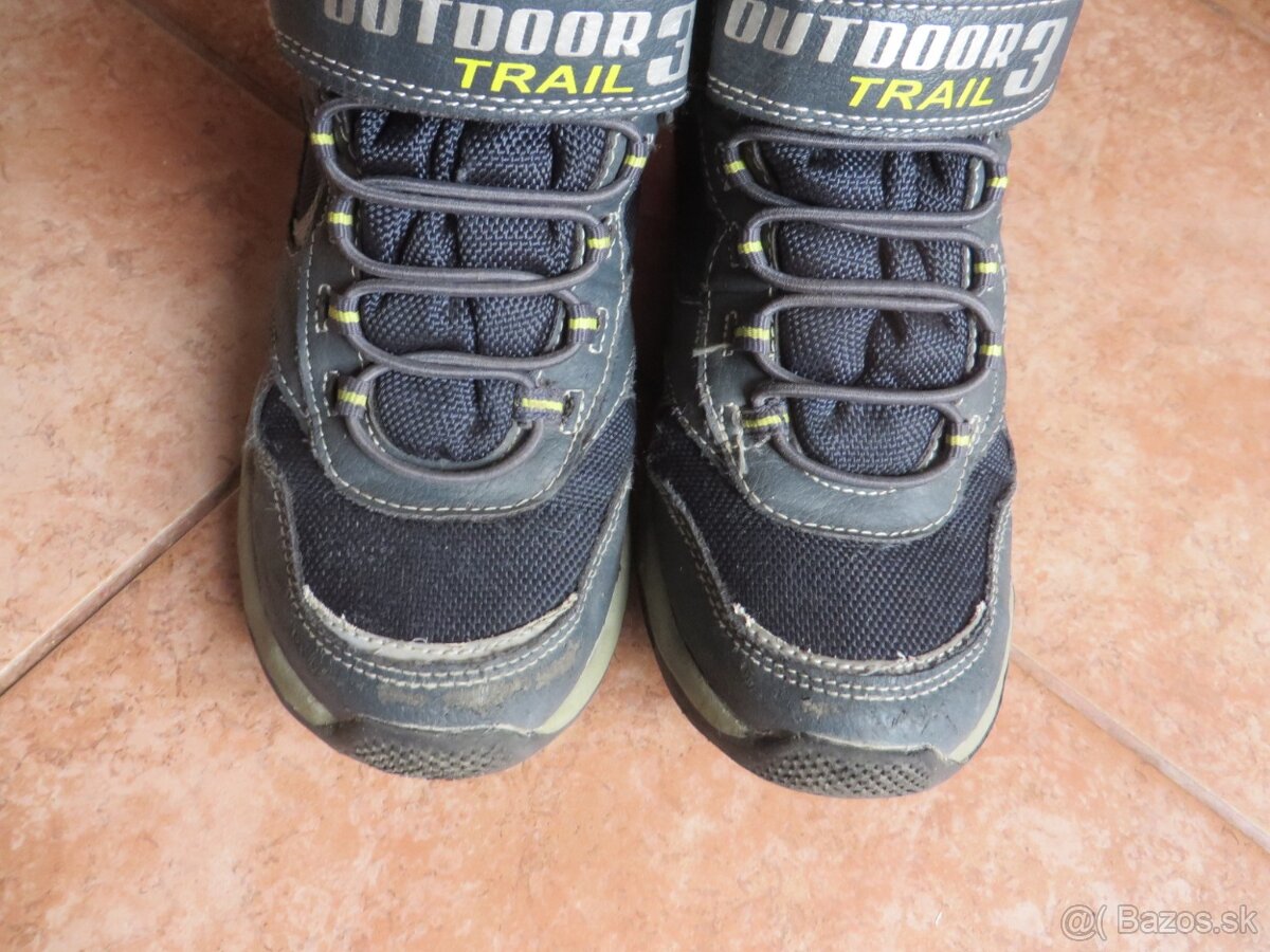 Zimné chlapčenské topánky - veľ. 36 - 3