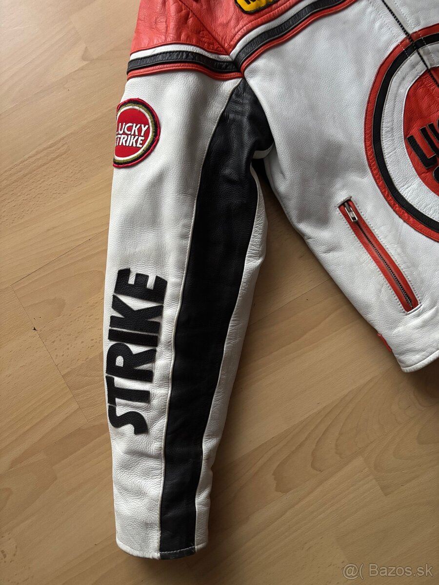 Kožená moto bunda Lucky Strike - 3