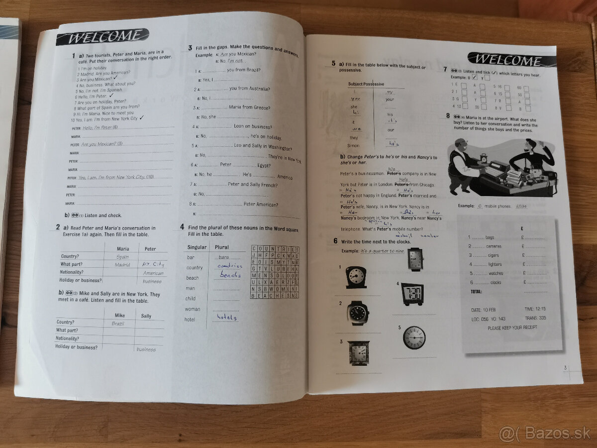 Učebnica ANJ Wavelenght Elementary Coursebook + Workbook - 3