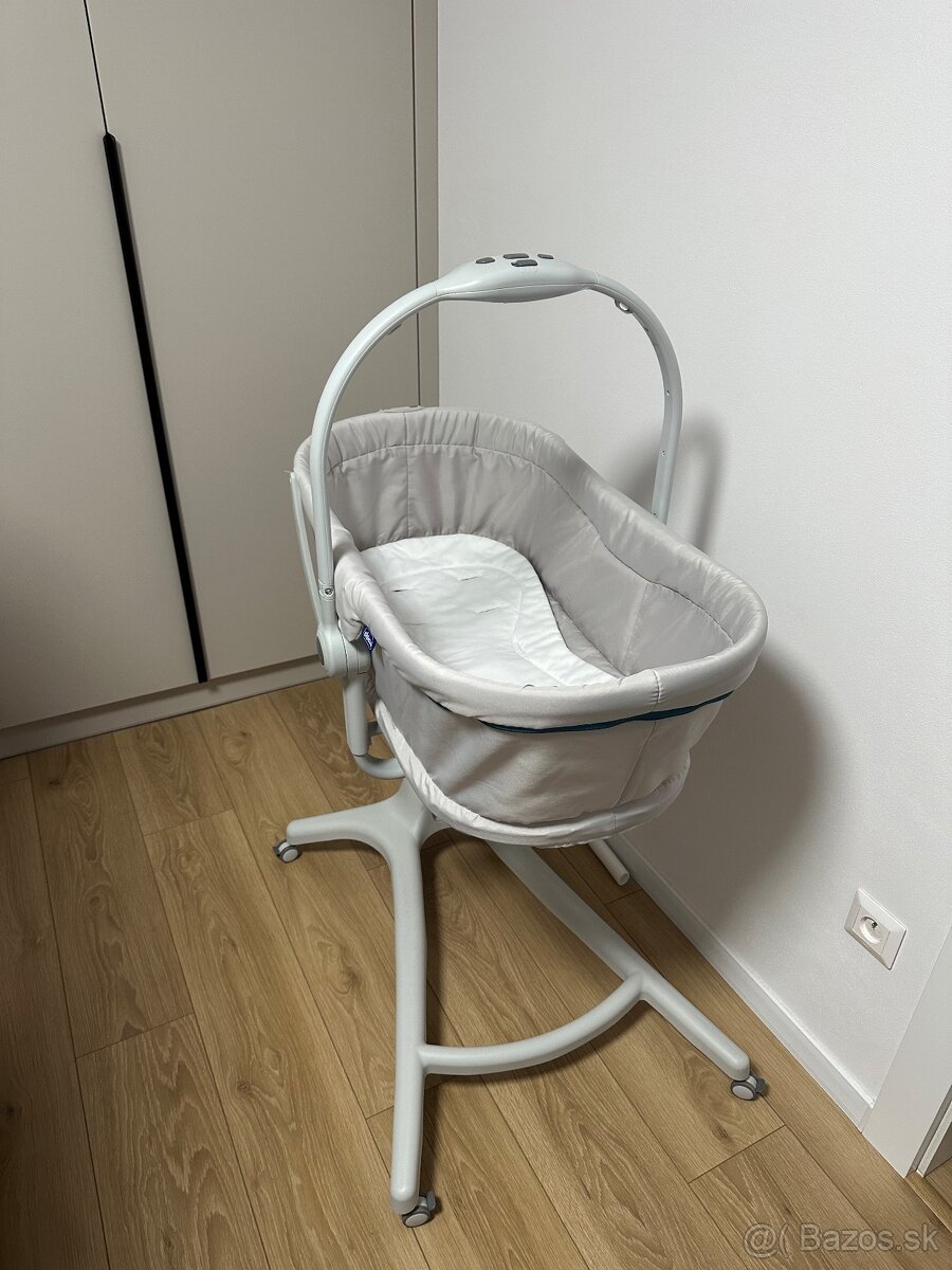 Postielka/lehátko/stolička Chicco Baby Hug 4v1 - Glacial - 3