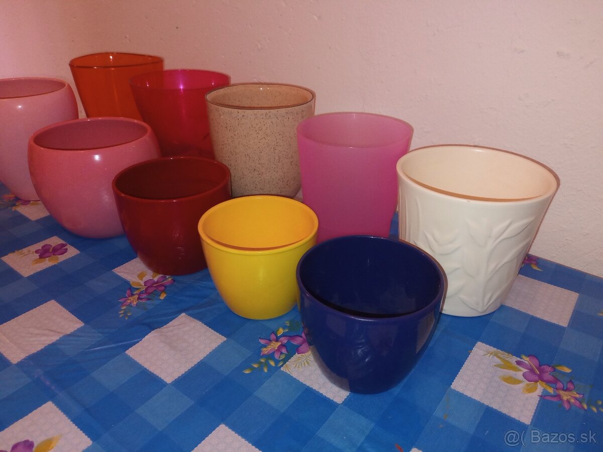 Mix kvetináčov na orichidei - 10 kusov SPOLU - 3