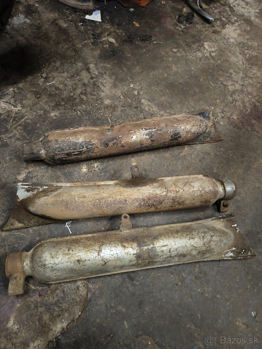 Výfuky ČZ 125 150c - 3