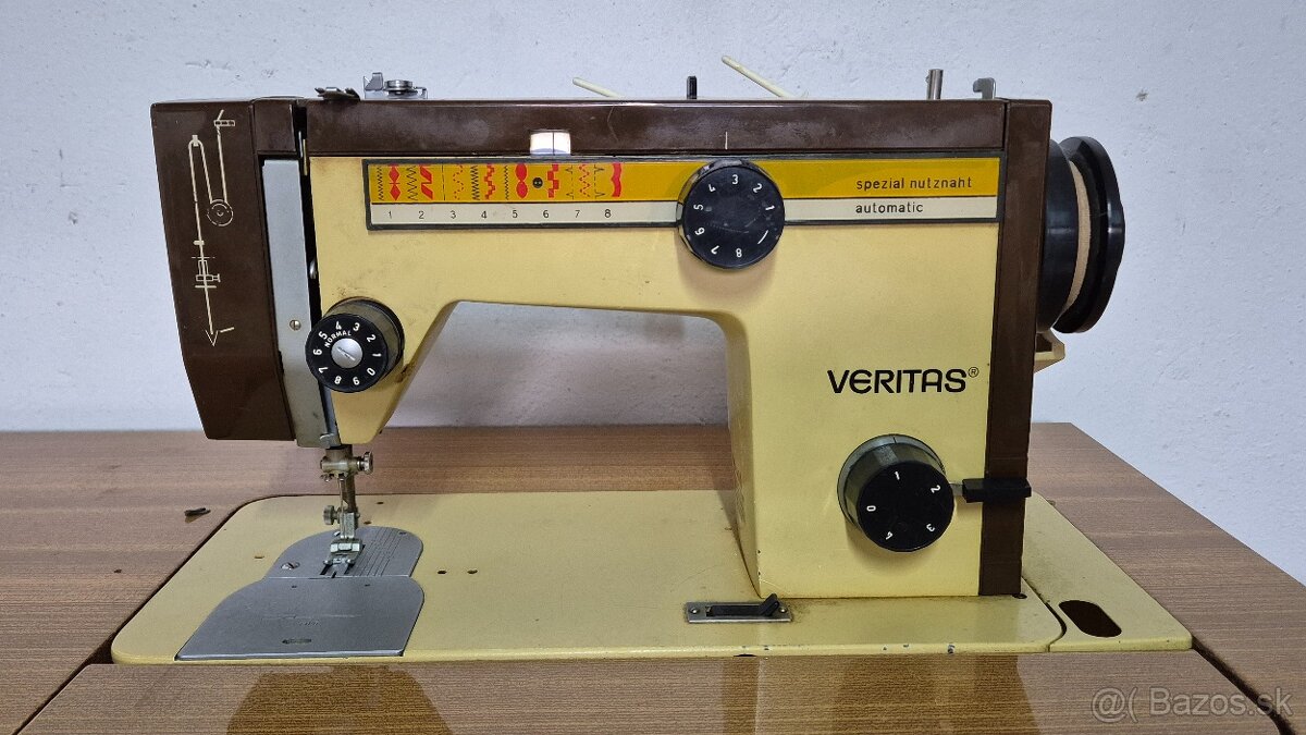 Predám stolový šijací stroj značky Veritas - 3