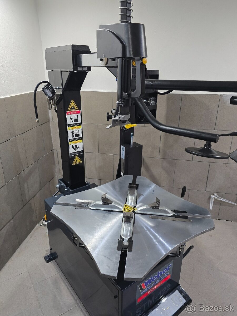 PROFI prezúvačka s ramenom + vyvažovačka WEBER - 3