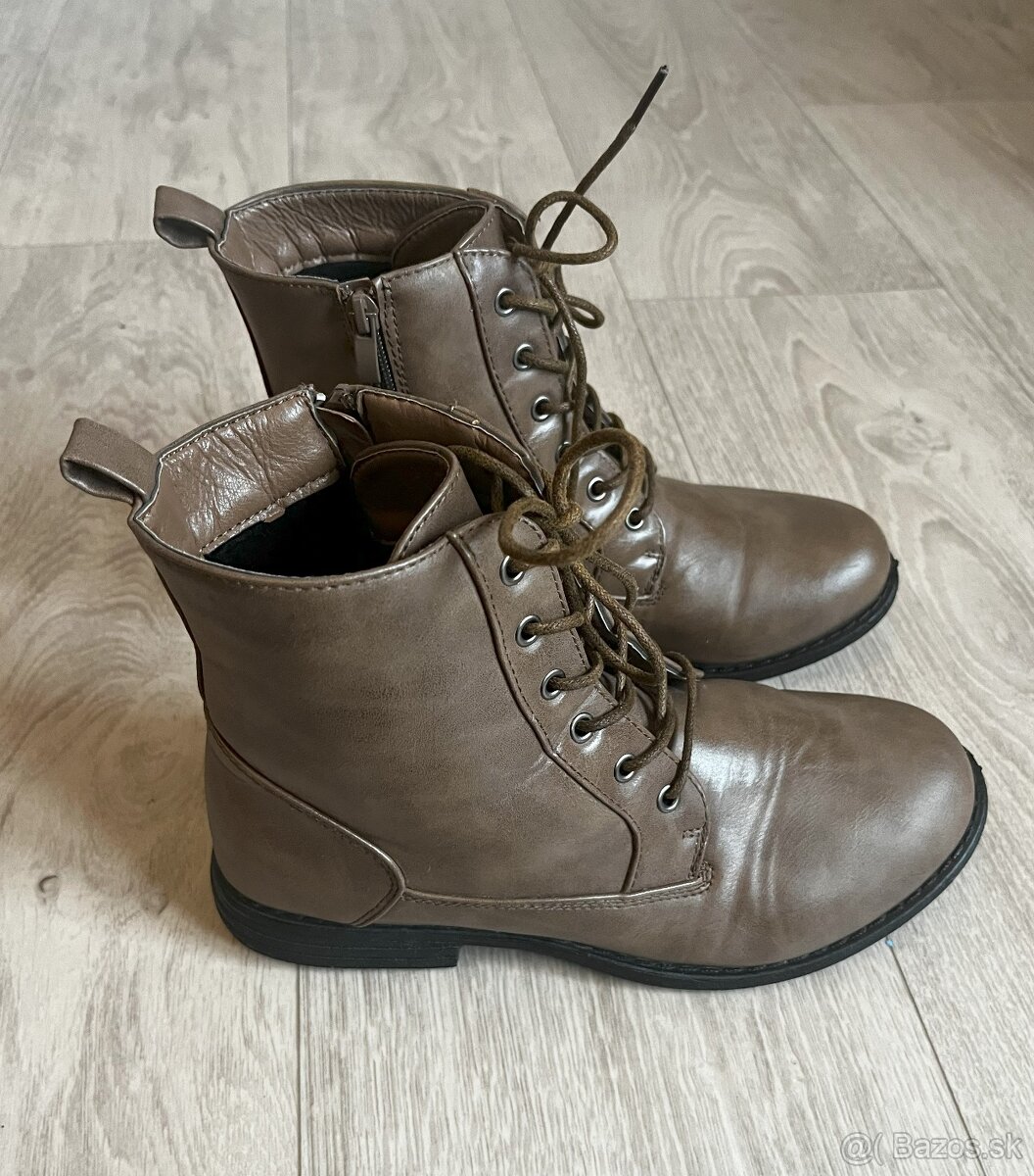 Čižmičky /zateplené topánky č. 40 - 3