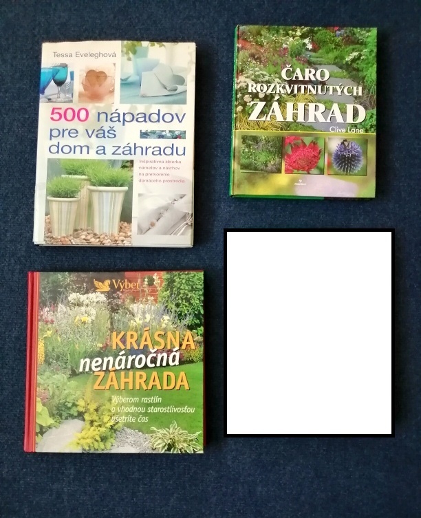 Knihy - záhrada - 3