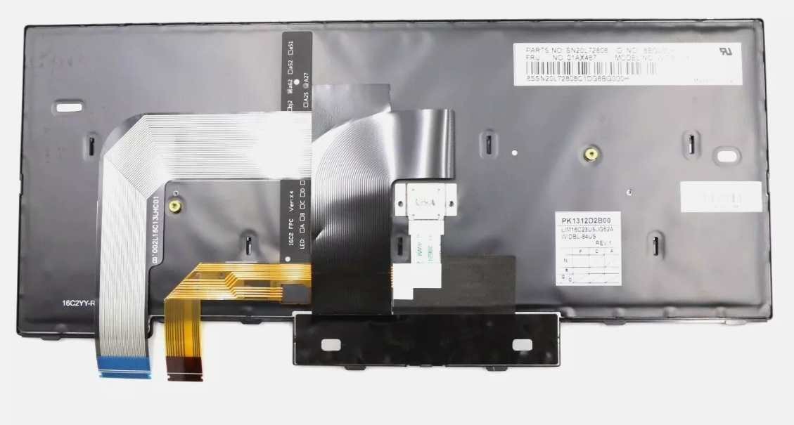 Klávesnica Lenovo Thinkpad T470 T480 A475 A485 US nová - 3