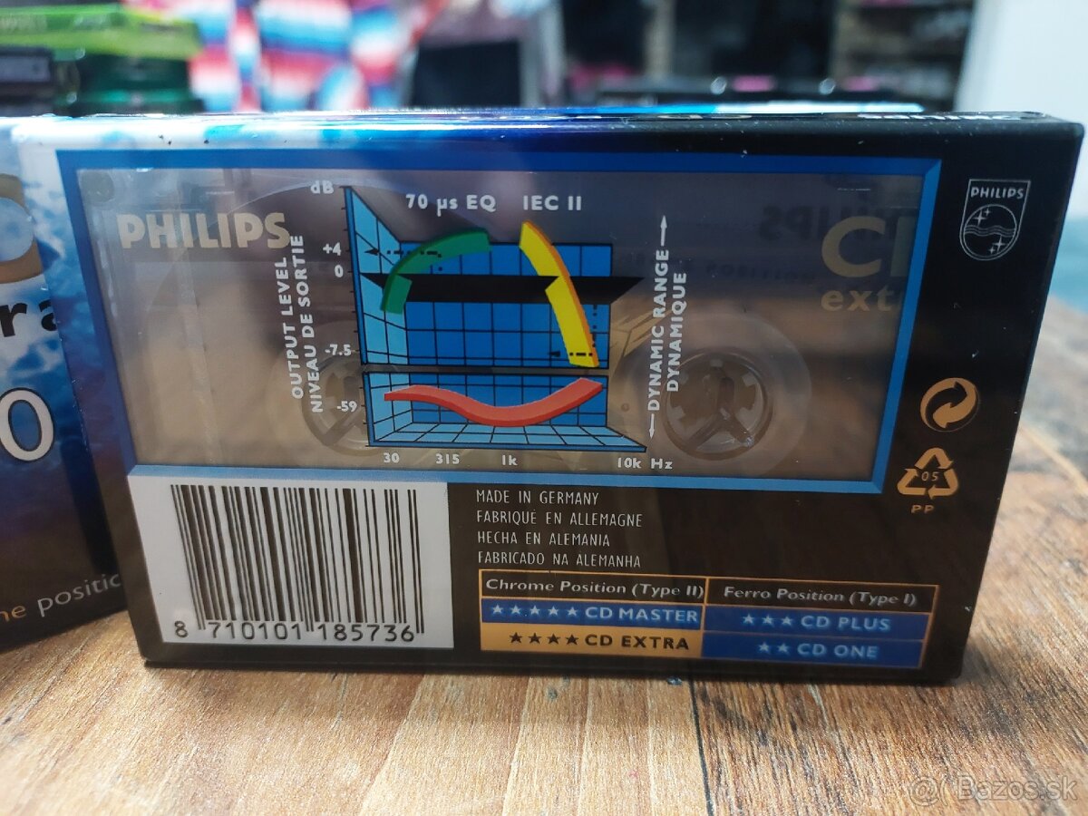 PHILIPS CD EXTRA 90min TYPE II - 3