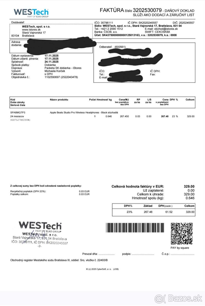 Sluchadka Apple beats - 3