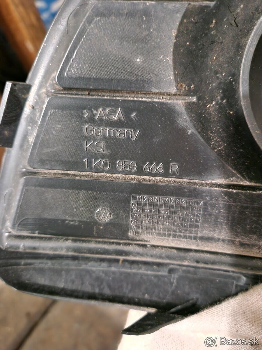 VW Golf 5 diely - mriežka - 3