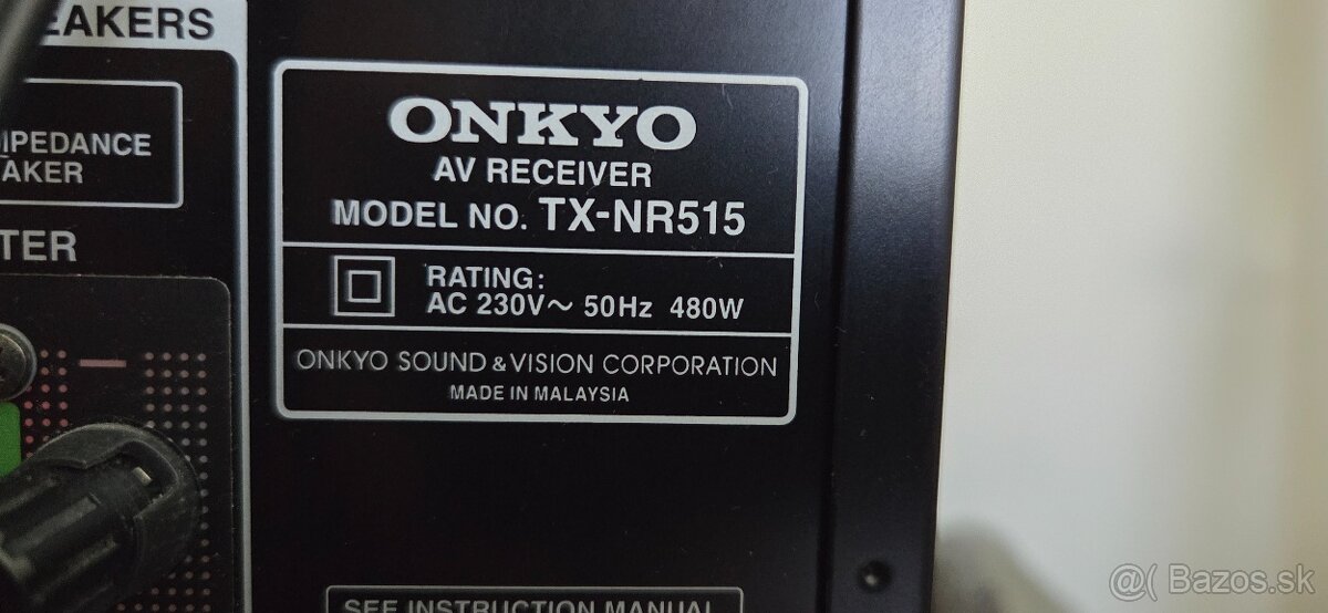 A/V Receiver Onkyo TX-NR515 , SUPER STAV - 3