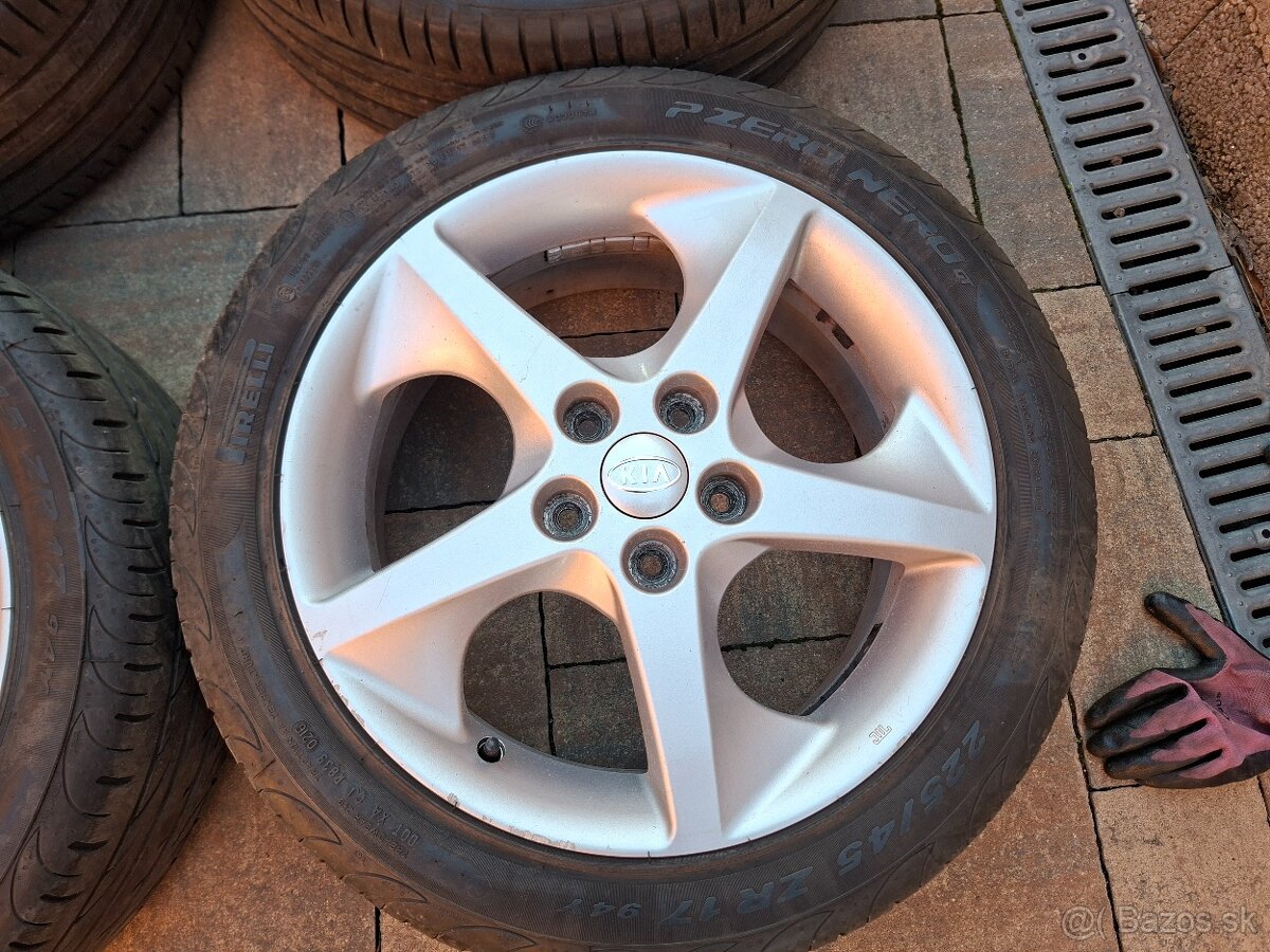 Predám hlinikové disky org.Kia/Hyundai-R17 - 3