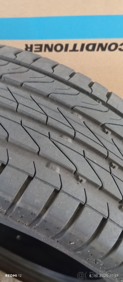 Predám dve letné pneumatiky195x60 R16 Continental - 3