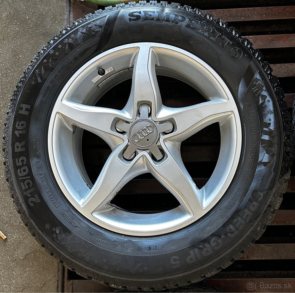 5x112 R16 7J + 215/65 Semperit zimné - 3