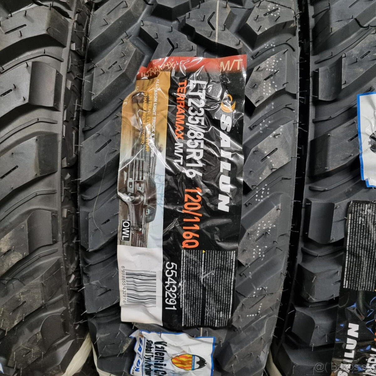 Letné offroad pneumatiky 235/85R16 SAILUN DOT4921