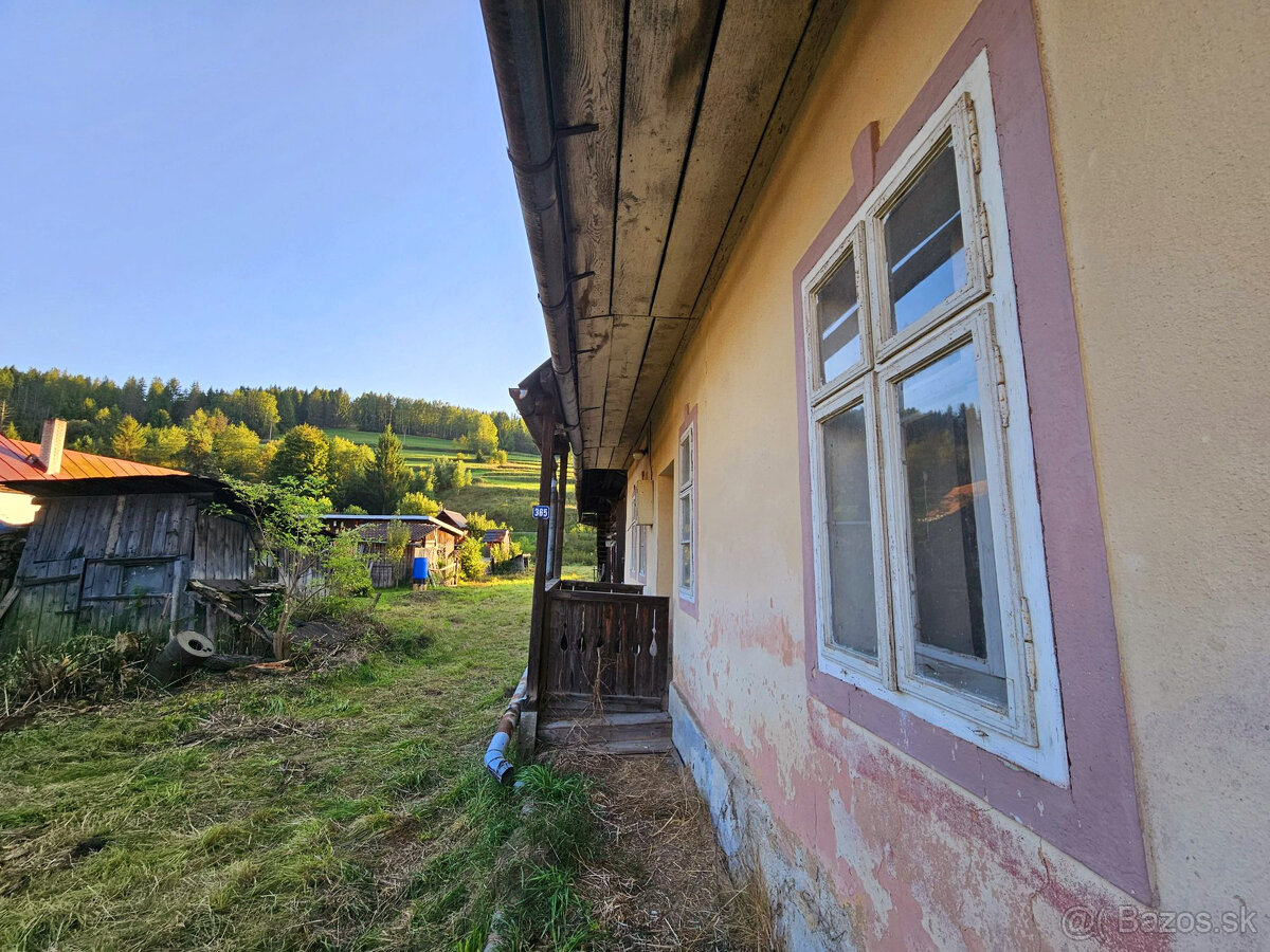 • PREDANÉ • : chalupa v povôdnom stave Čierny Balog pár minú - 3
