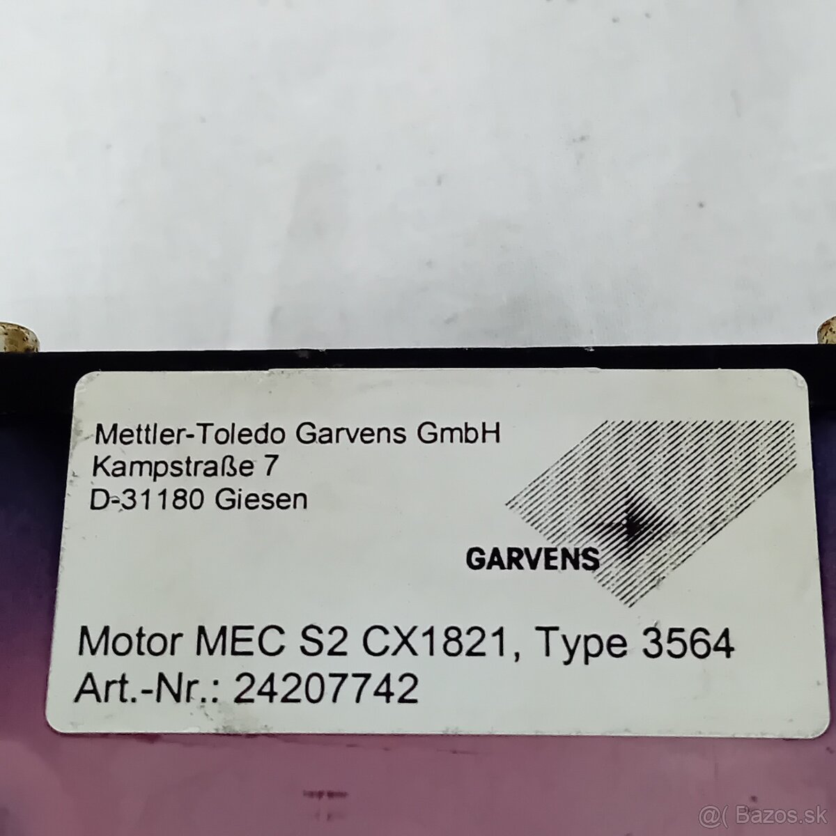 Servomotor Mettler toledo - 3