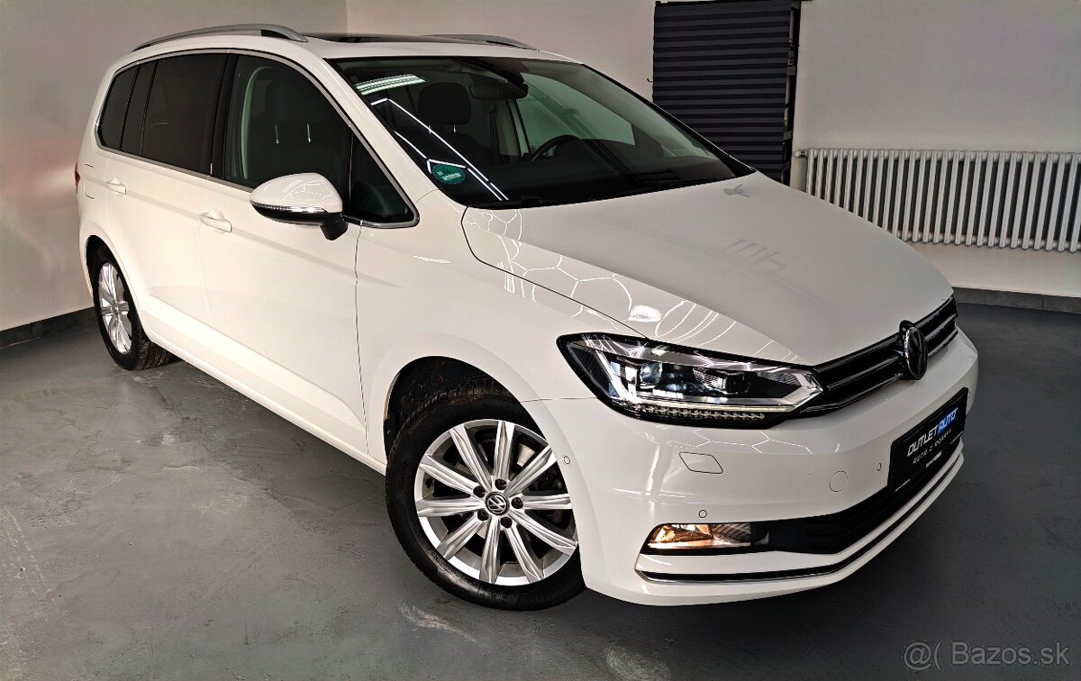 VW TOURAN 1.4 TSI 110KW,DSG,HIGHLINE,TAŽNE, 7.MÍST, LED, ACC - 3