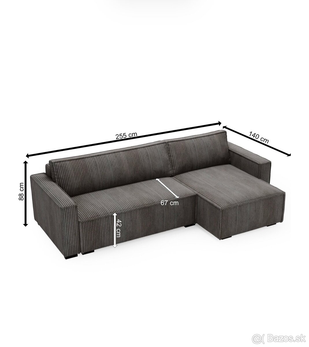 sedacia suprava - grafitova - 3