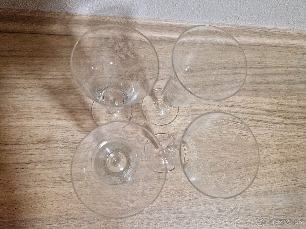 Predám brúsené poháre - 3