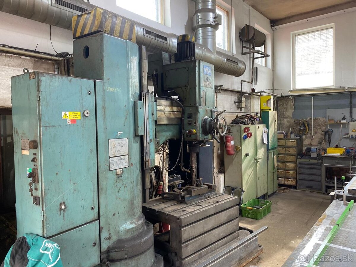 Radiální vrtačka MAS VO 50/1250 (7667) - 3