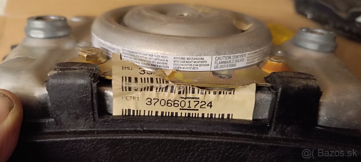 Airbag 4 rameno volant bmw e32 e34 - 3