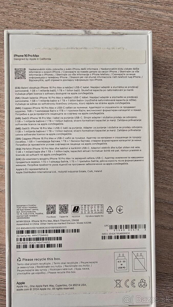 IPHONE 16 PRO MAX 256GB - 3