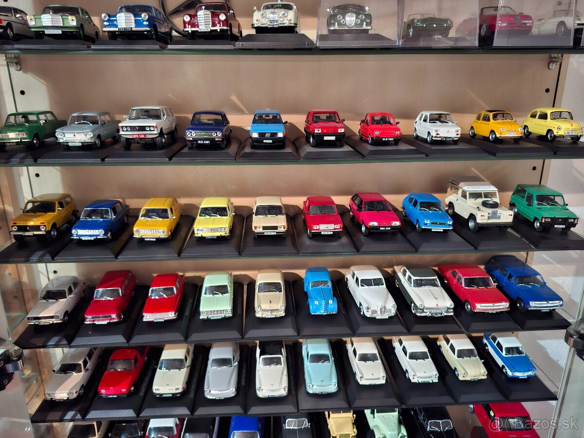 Modely aut 1:43 - 3