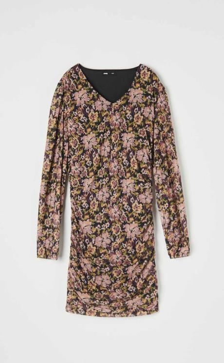Dámske mini šaty s kvetinovou potlačou - 3