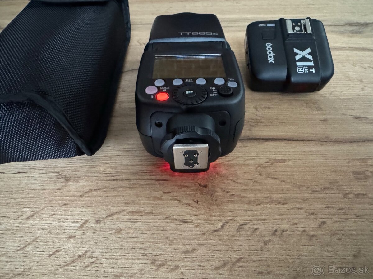Blesk Godox TT685n pre Nikon + riadiaca jednotka X1T - 3