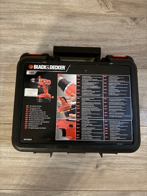 Aku vŕtačka Black&Decker 18V - 3