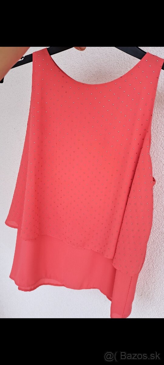 Nová lososová blúzka S - 3