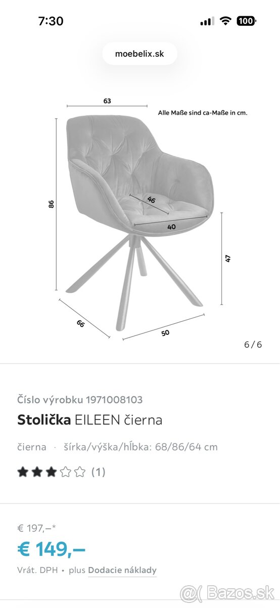 Otočná stolička - 3