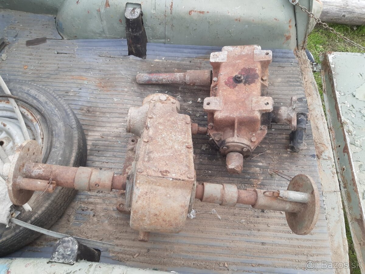 Prevodovky na stavbu malotraktora - 3