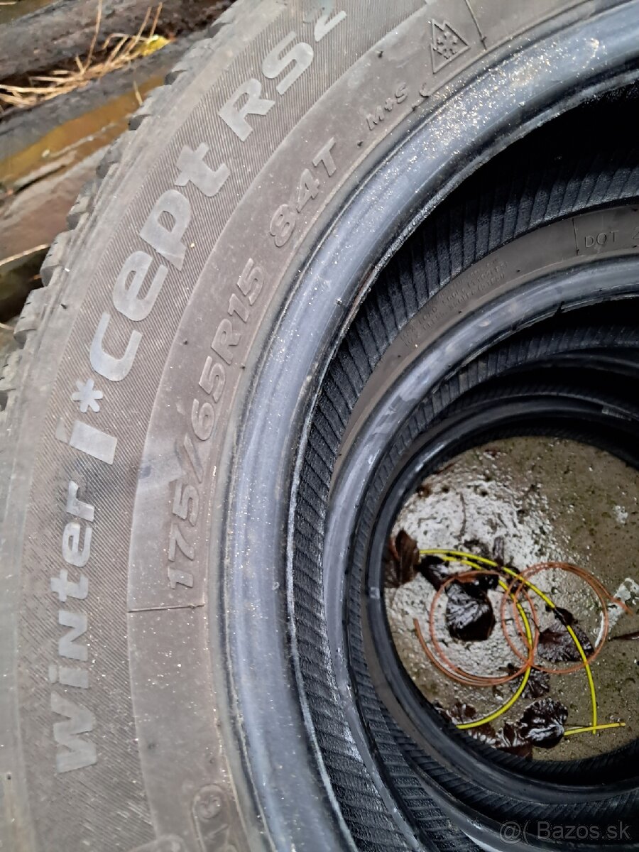 Predám zimné pneumatiky 175/65/R15 - 3