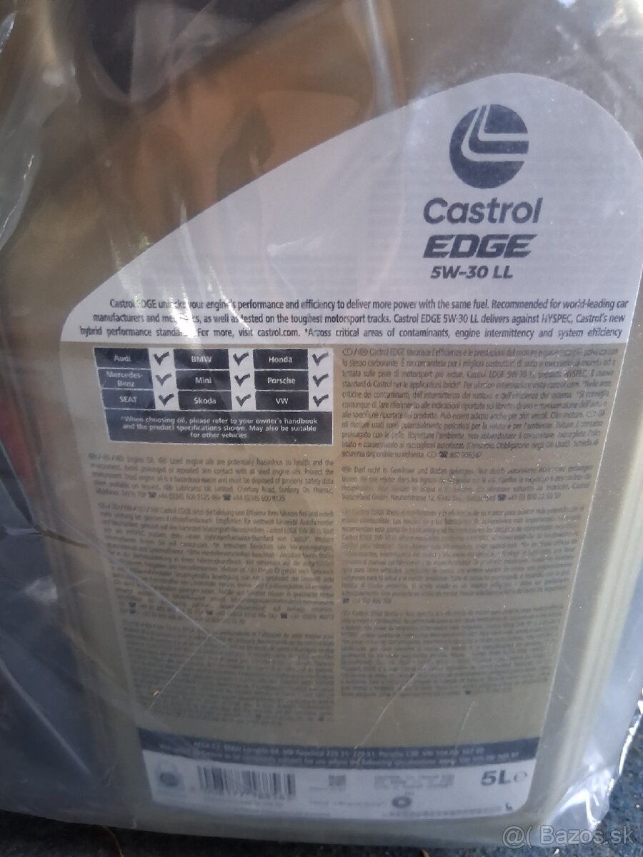 VW Golf 6 olej Castrol + filtre 1.6 TDi. - 3