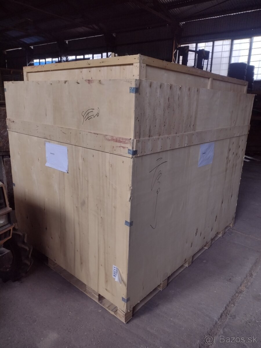 Dreveny box preglejka 222x176x166cm - 3