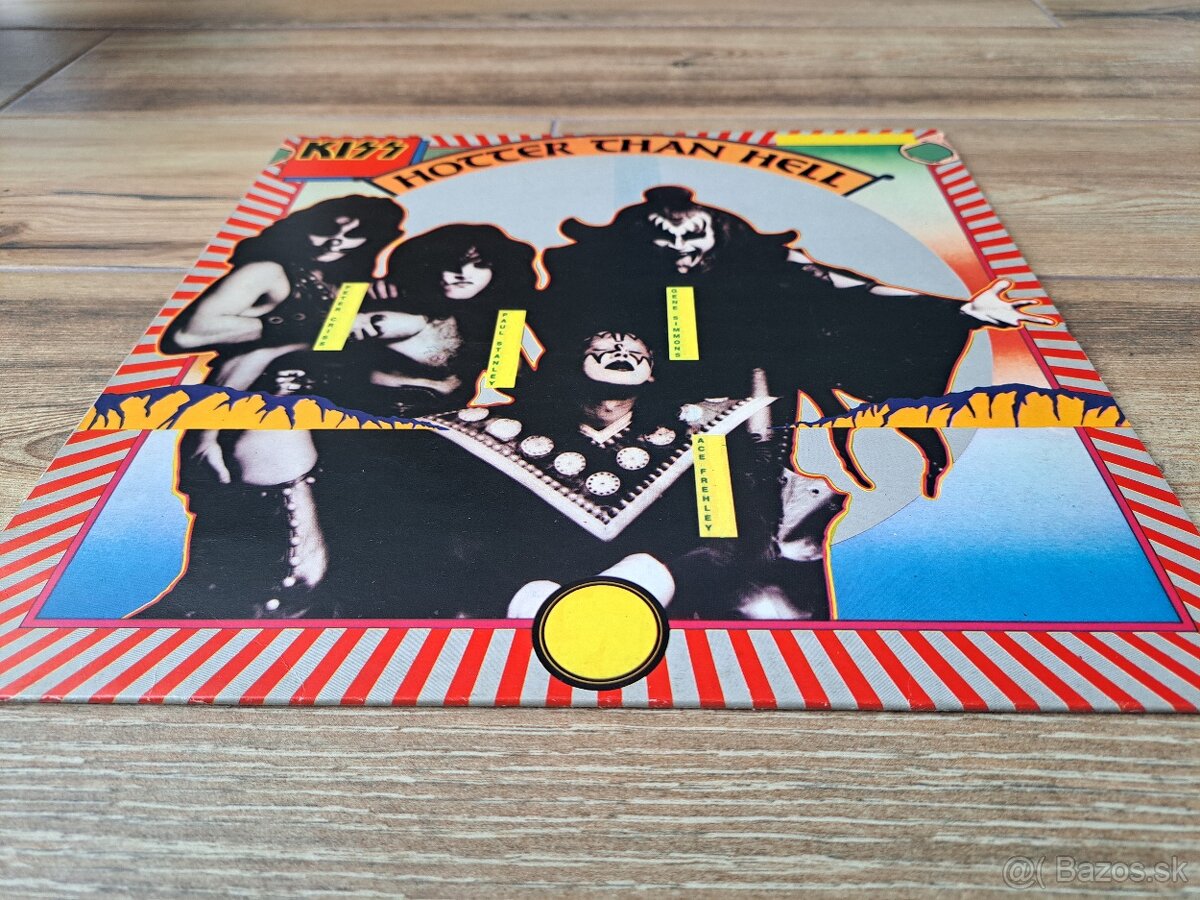 Lp KISS - Hotter Than Hell - 3