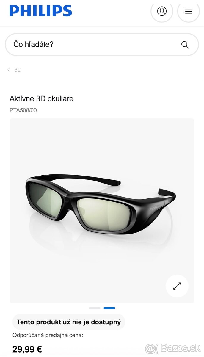 3D okuliare PHILIPS - 3