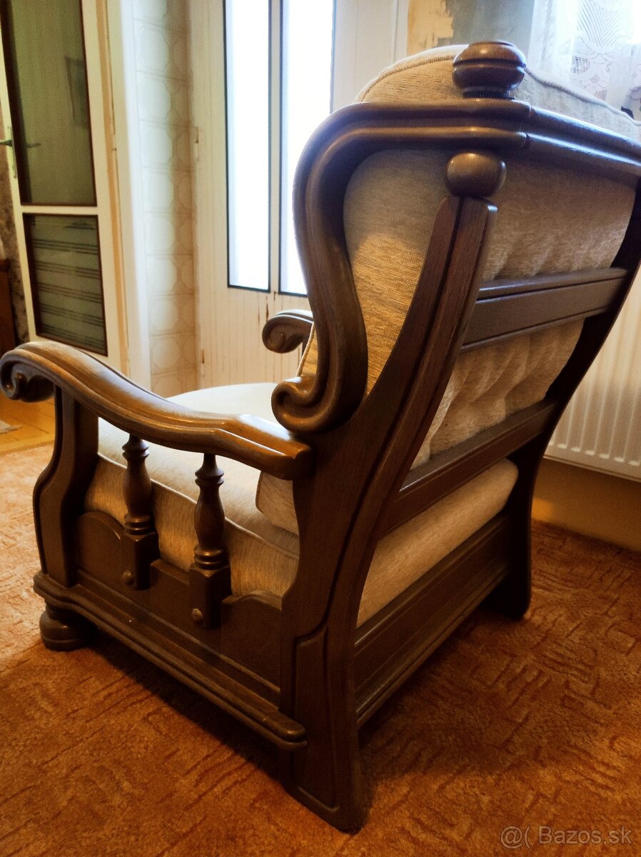 Staré rustikálne kreslo - 3