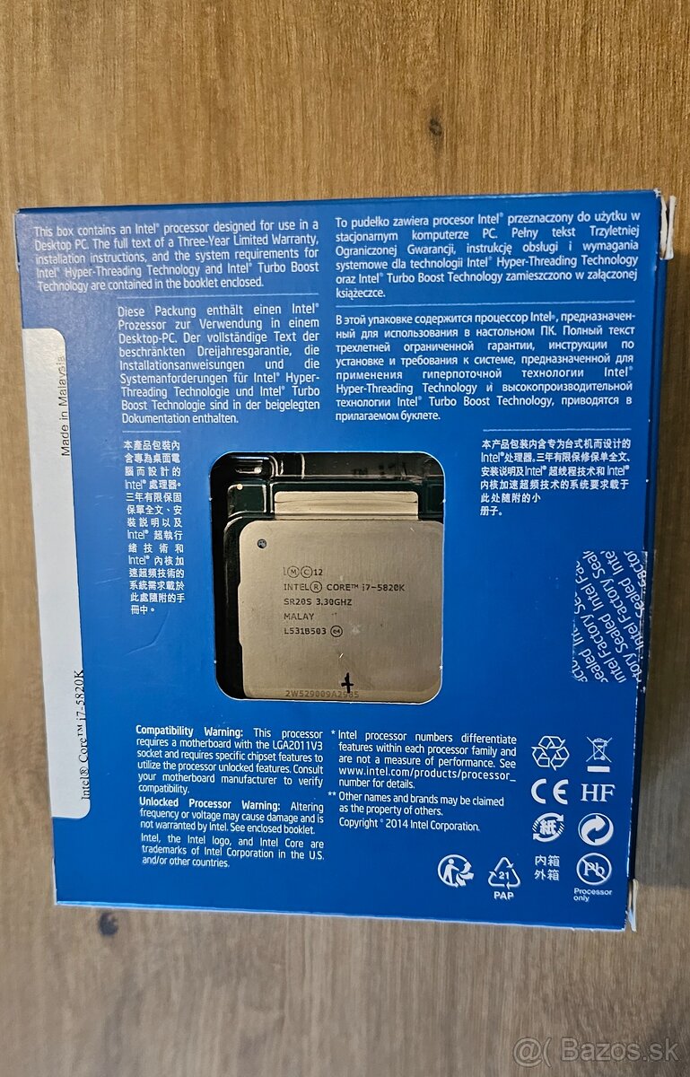 Intel Core i7-5820K / i7 5820K - 3