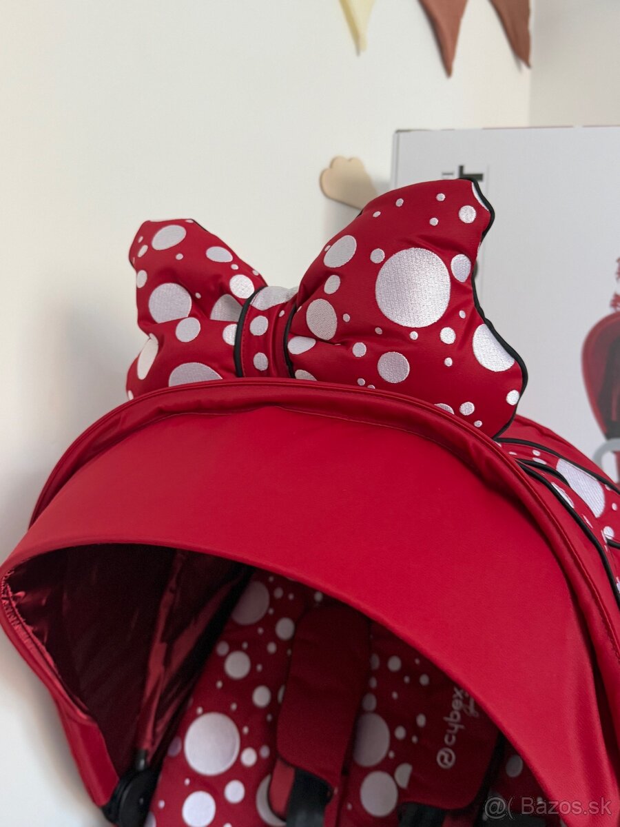 Poťah cybex priam 4.0 petticoat red nový - 3