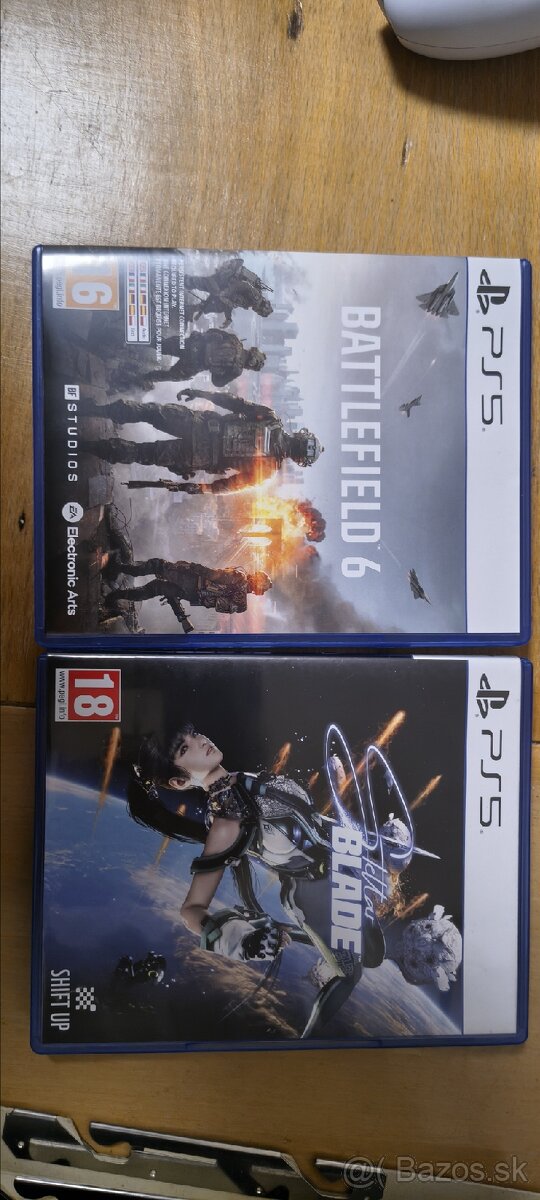 Playstation 5 s mechanikou + ovládač + BF6 + Stellar Blade - 3