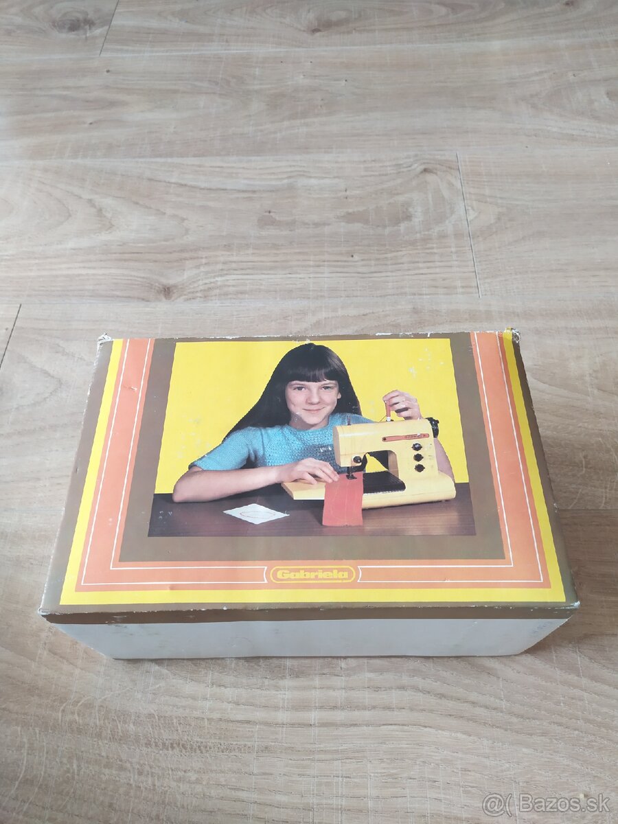 Predám detský retro šijací stroj PIKO Gabriela - 3