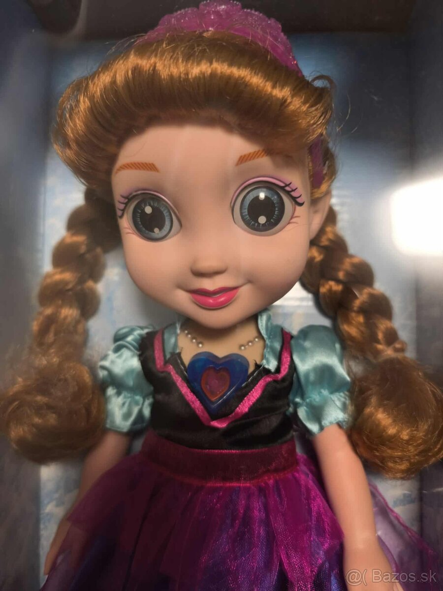 Bábika Anna a Elsa vysoká 36 cm spieva a svieti - 3