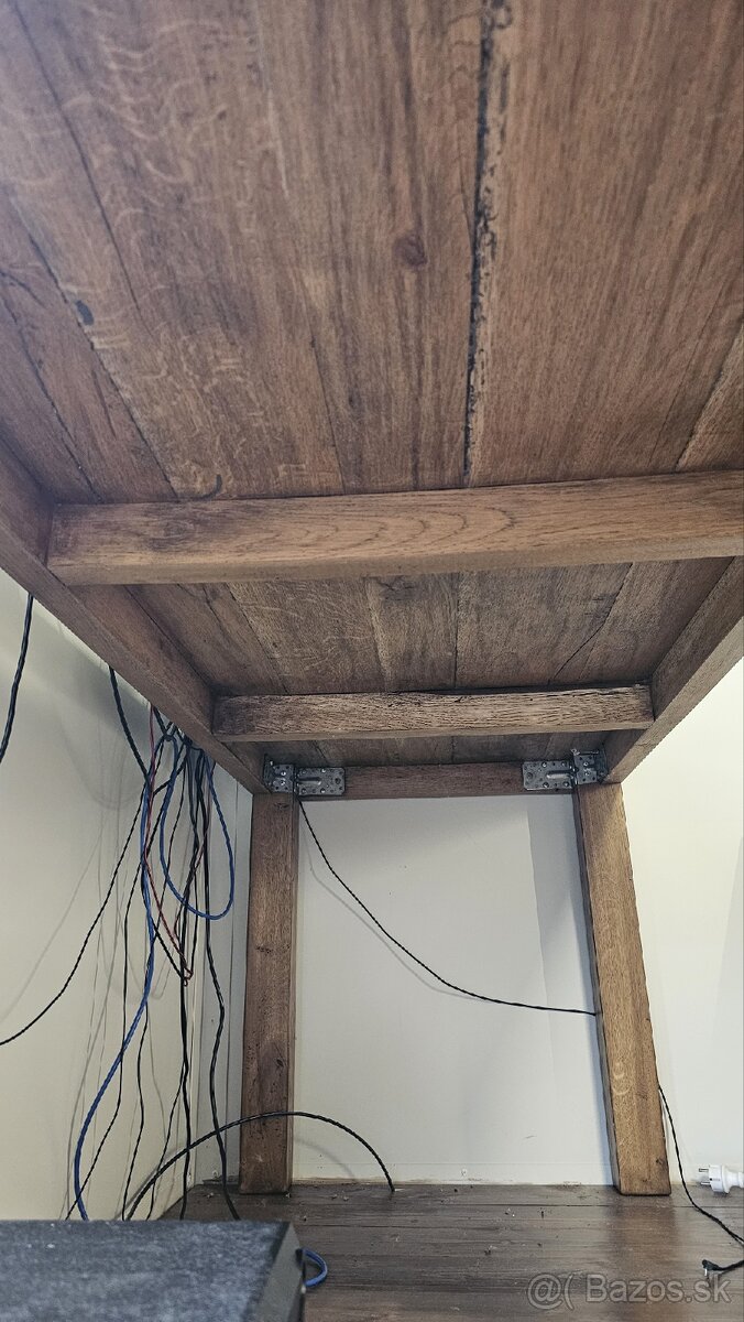 Stôl z dubového dreva - 3