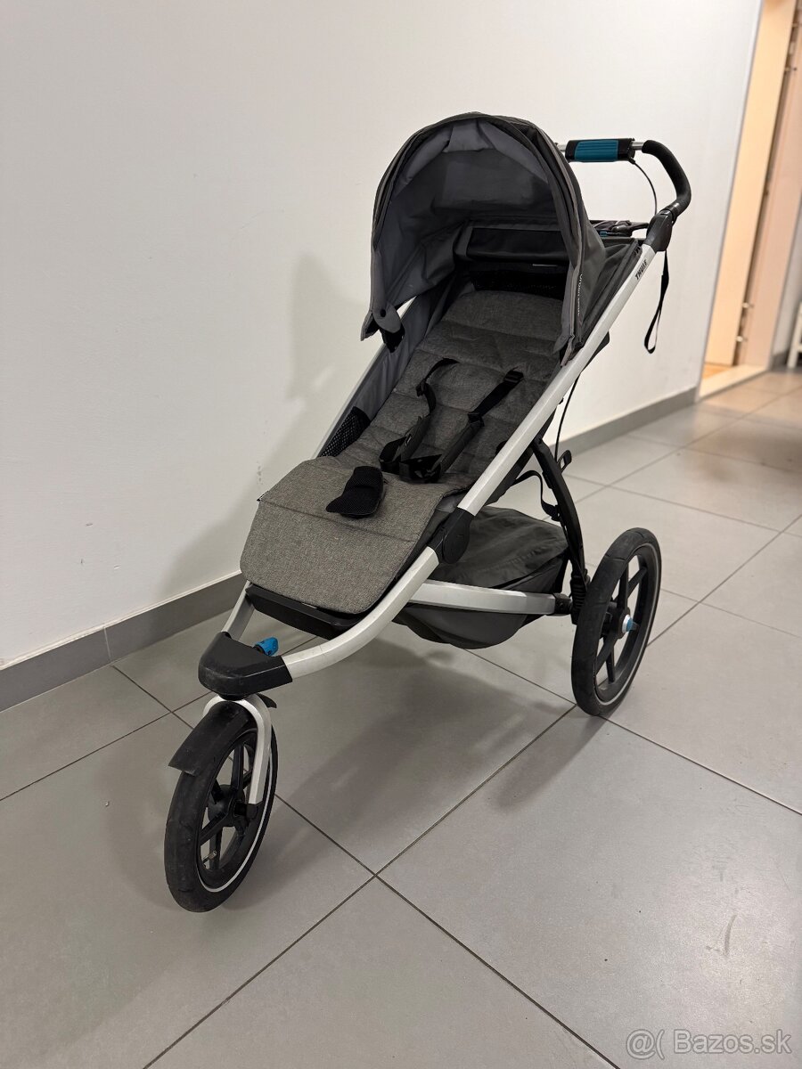 Predám kočík Thule Glide 2 +vanička+ adaptéry na autosedacku - 3