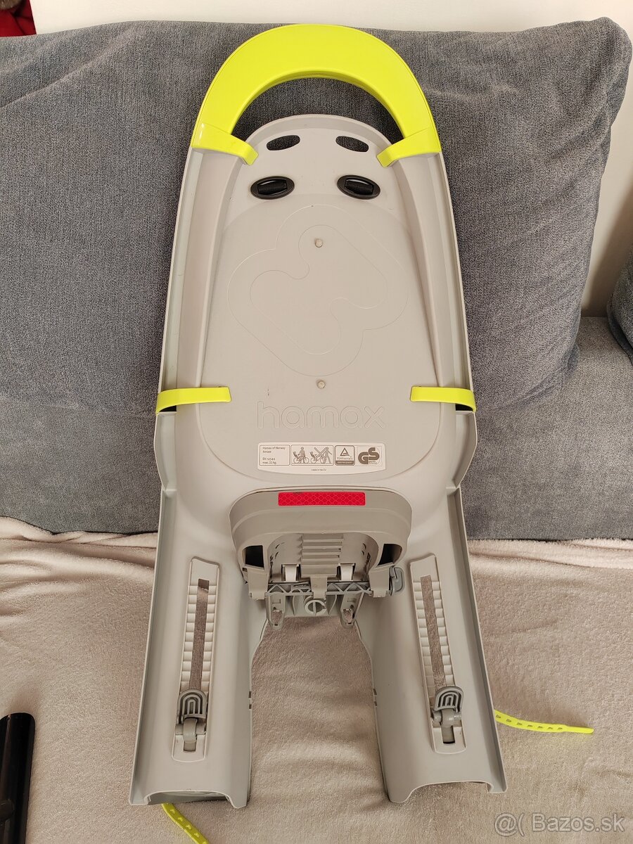 Hamax Amaze detská sedačka, sivá/limetková - 3