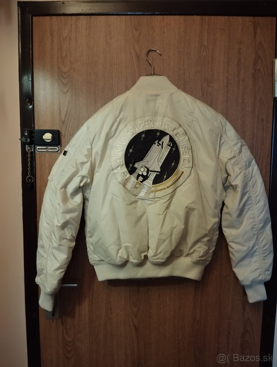 Predám pánska bombera bunda ALPHA INDUSTRIES NASA - 3