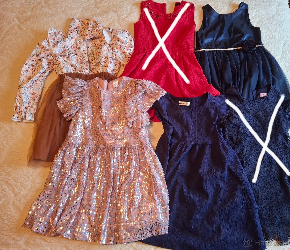 krásne šaty pre slečnu 6-8 rokov - 3